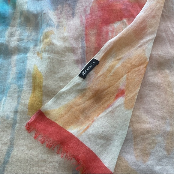 Dupatta Designs Cashmere Wrap.  @20” Wide, @70” Length.  Small Snags See Pics - Picture 3 of 5